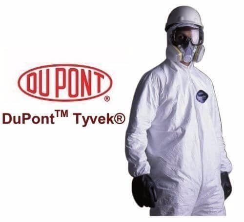 MAMELUCO TYVEK DUPONT RESPIRABLE