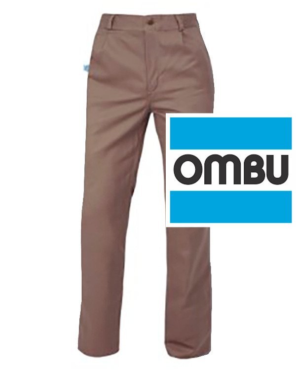 PANTALON CLASICO OMBU BEIGE