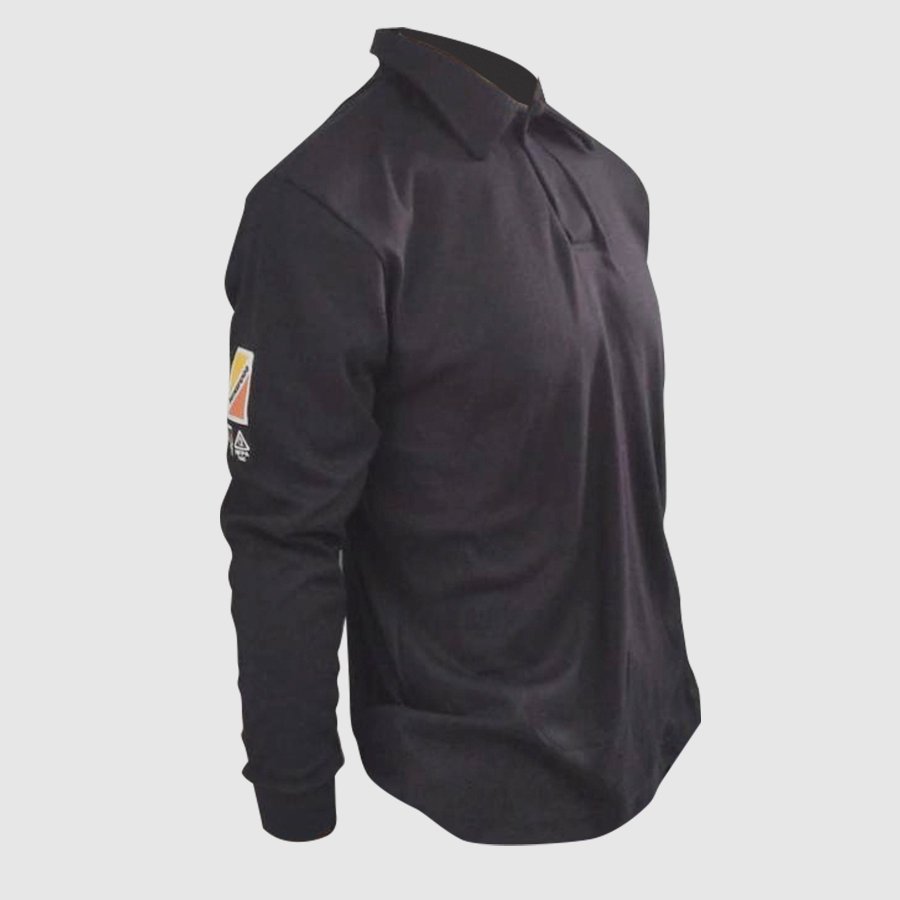 CHOMBA MANGA LARGA JERSEY -NFPA 2112 -MODACRILICO 60% ALGODON 38% CARBONO 2% -NFPA 70E