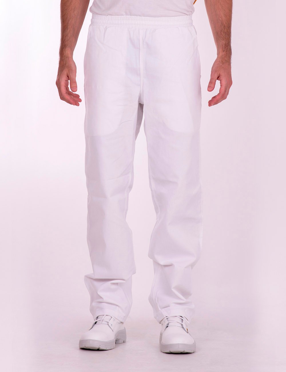 PANTALON NAUTICO BLANCO 100% ALGODON